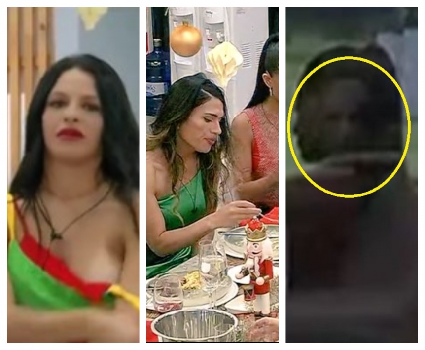 Navidad en Gran Hermano: topless involuntario y un fantasma en la casa?